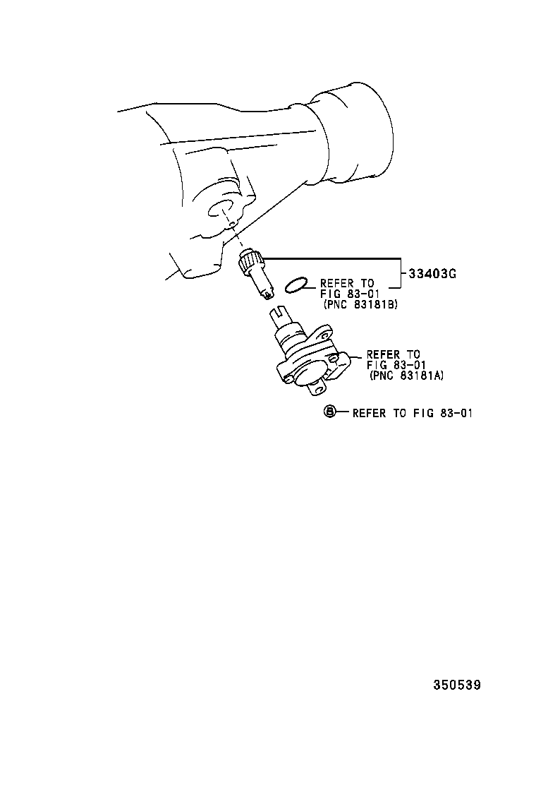 33480-30100 GEAR SUB-ASSY, SPEEDOMETER DRIVEN (ATM) product image