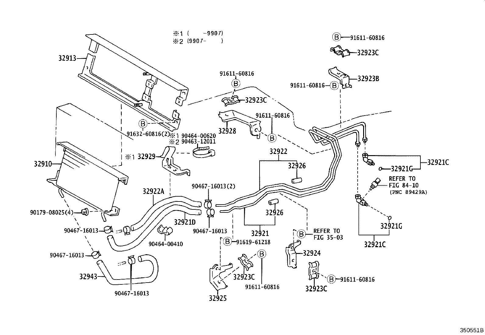 32910-65020 COOLER ASSY, OIL product image