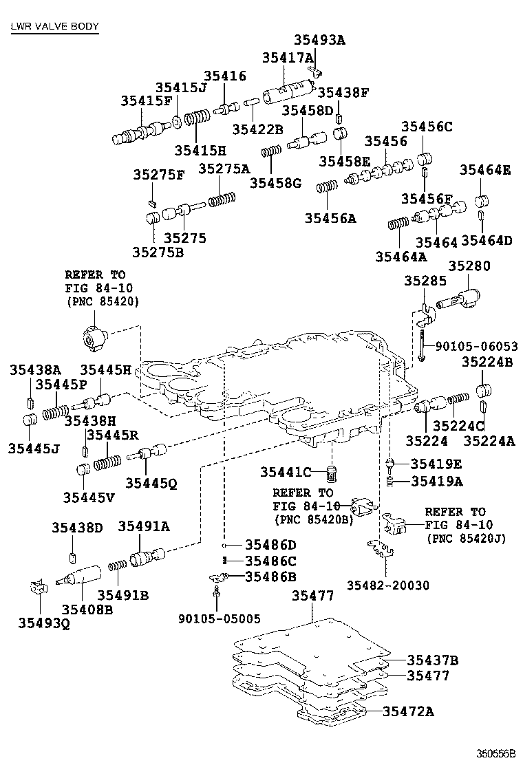 35410-44010 BODY ASSY, TRANSMISSION VALVE product image
