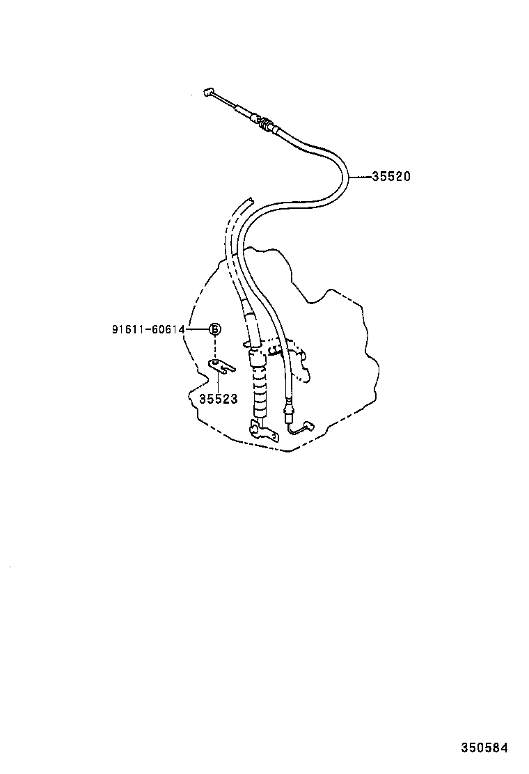 35520-12470 CABLE ASSY, THROTTLE product image