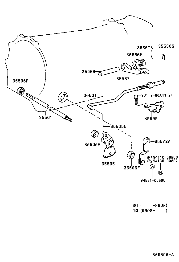 35520-60130 CABLE ASSY, THROTTLE product image