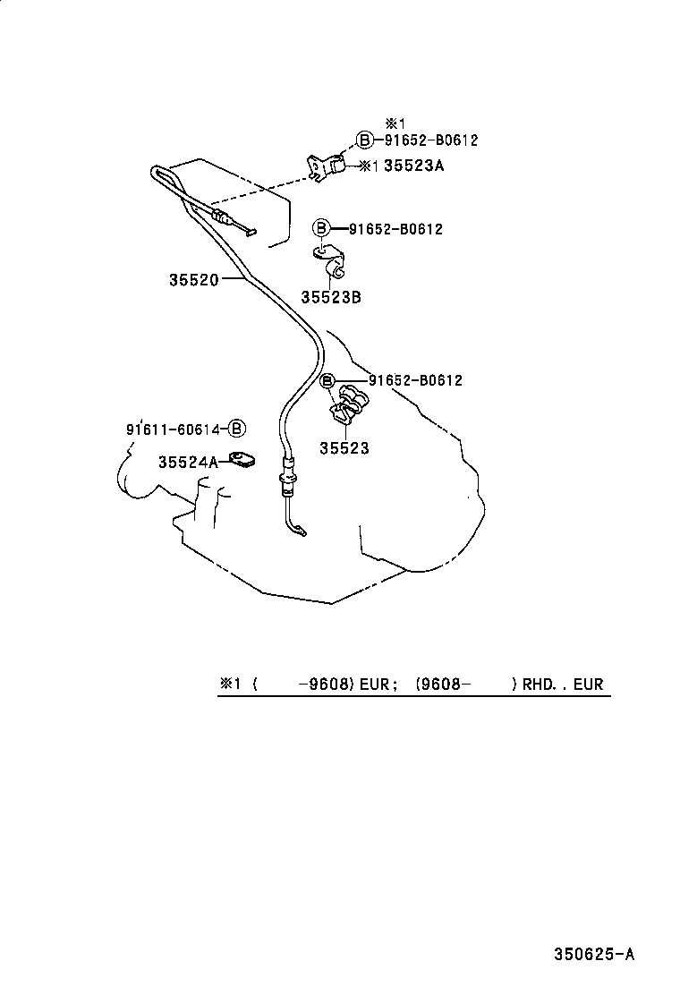35523-42010 CLAMP, THROTTLE CABLE, NO.1 product image