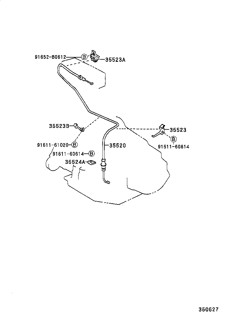 35520-42020 CABLE ASSY, THROTTLE product image