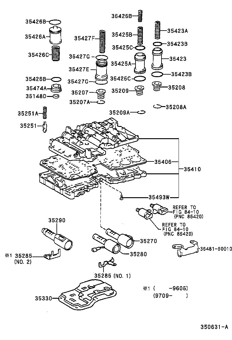 35410-30870 BODY ASSY, TRANSMISSION VALVE product image