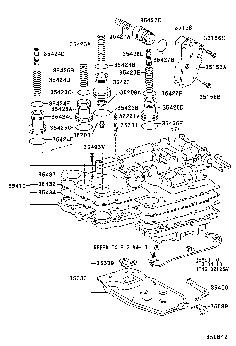 35410-12610 BODY ASSY, TRANSMISSION VALVE product image