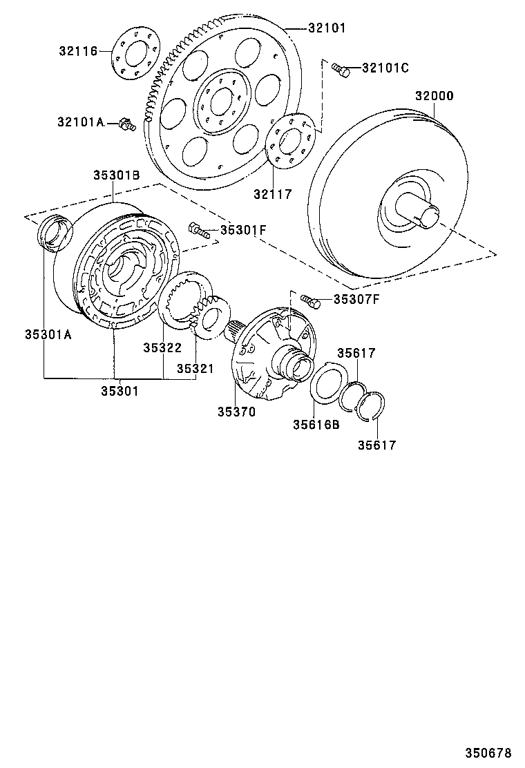 32000-45010 CONVERTER ASSY, TORQUE product image