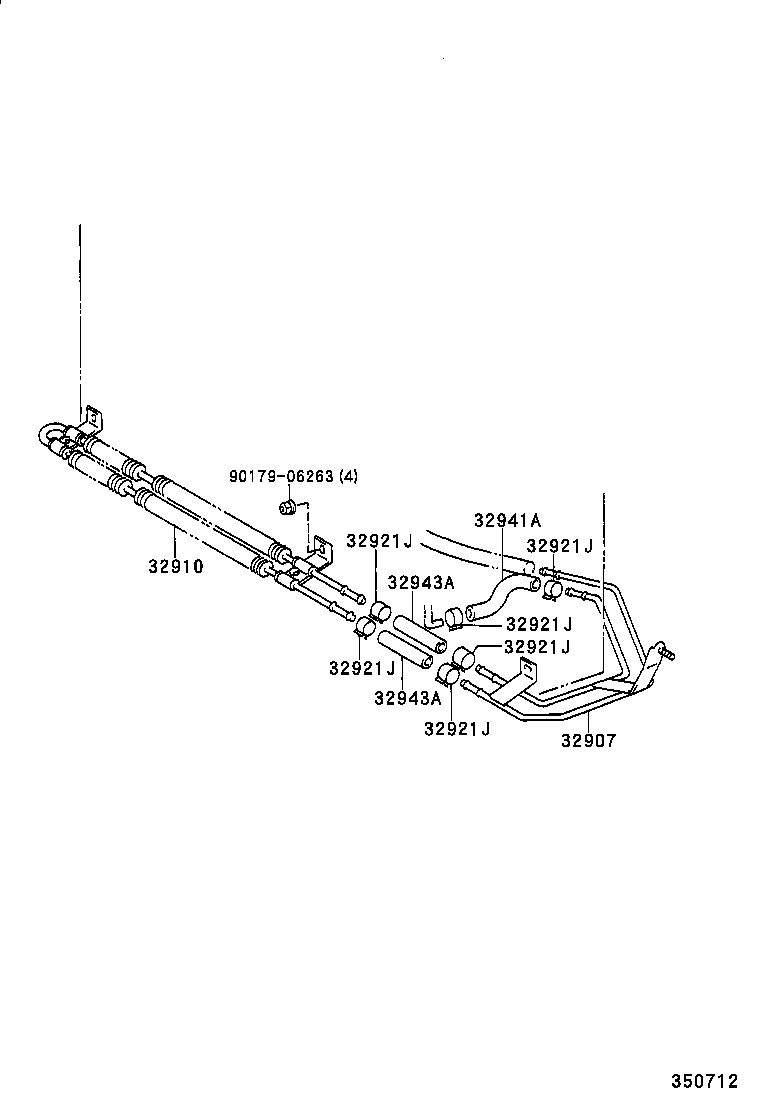 32902-50020 COOLER SET, TRANSMISSION OIL product image