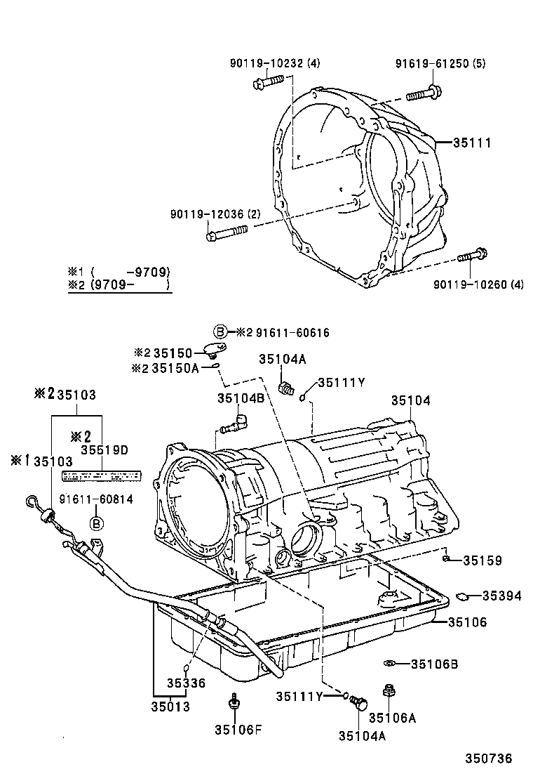 35103-14110 GAGE SUB-ASSY, TRANSMISSION OIL LEVEL product image