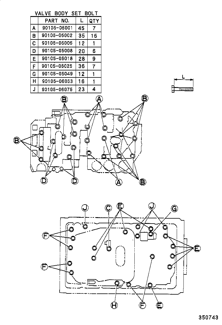 35209-22020 SPRING SUB-ASSY, C-2 ACCUMULATOR product image