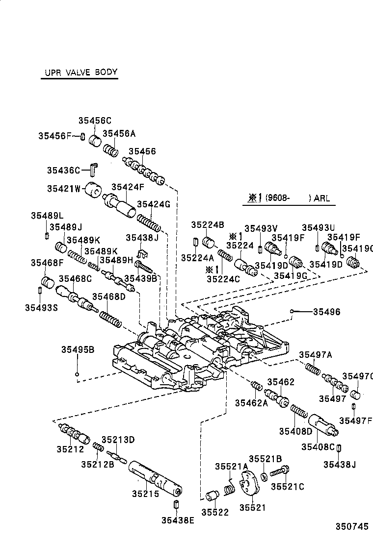 35209-22020 SPRING SUB-ASSY, C-2 ACCUMULATOR product image