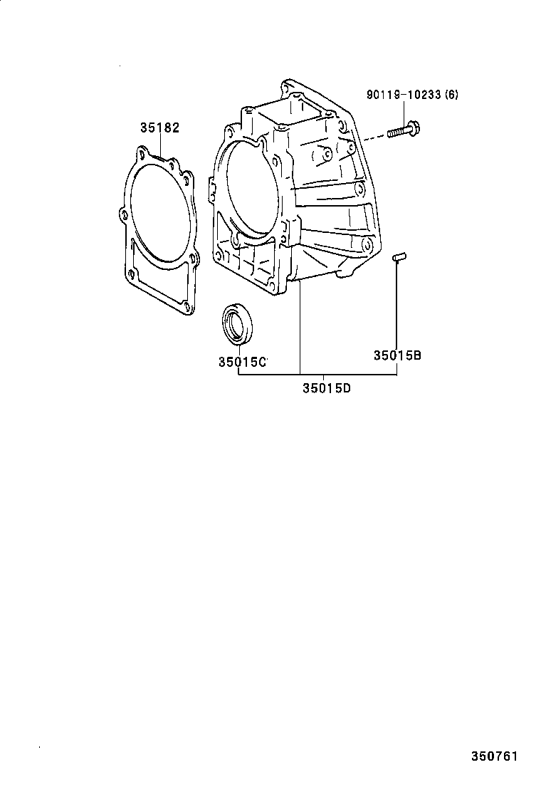 35181-37010 HOUSING, EXTENSION (ATM) product image