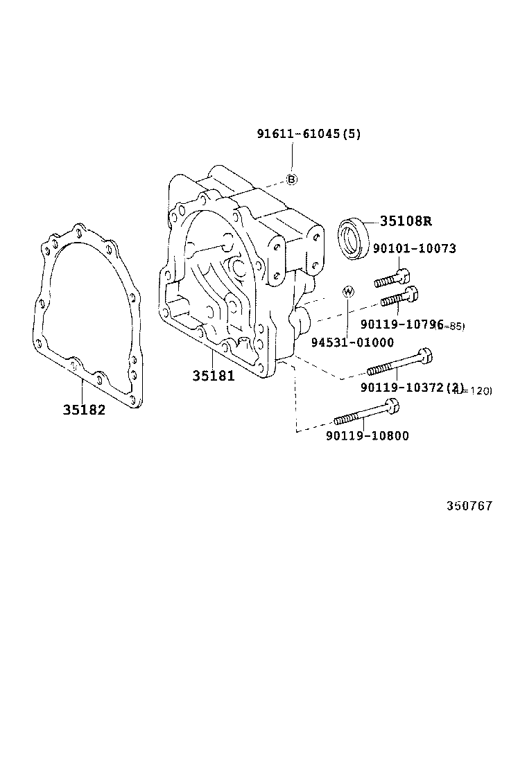 35181-37030 HOUSING, EXTENSION (ATM) product image