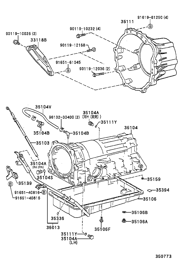35103-35380 GAGE SUB-ASSY, TRANSMISSION OIL LEVEL product image