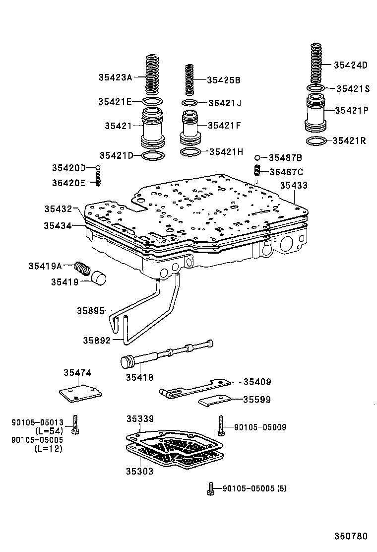 35410-35690 BODY ASSY, TRANSMISSION VALVE product image