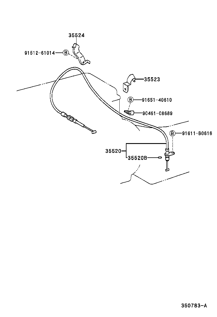 35520-35270 CABLE ASSY, THROTTLE product image