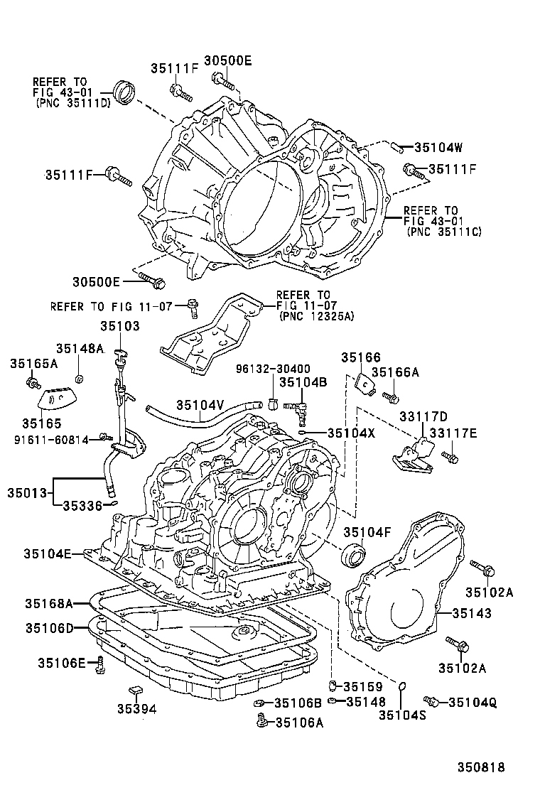 35103-20450 GAGE SUB-ASSY, TRANSMISSION OIL LEVEL product image