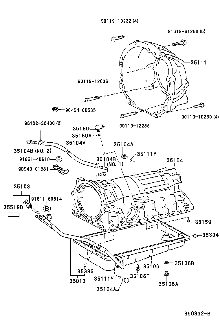 35103-30610 GAGE SUB-ASSY, TRANSMISSION OIL LEVEL product image