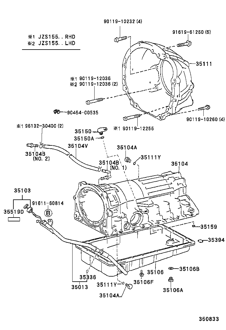35103-30610 GAGE SUB-ASSY, TRANSMISSION OIL LEVEL product image
