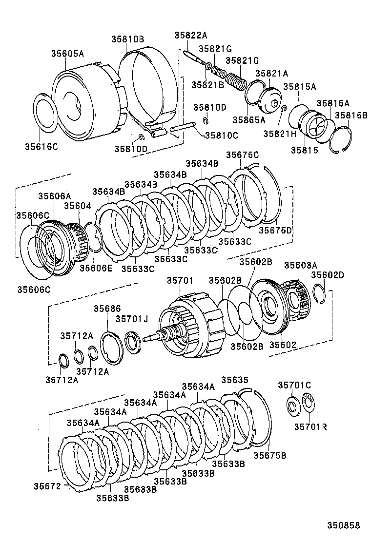 35677-30190 DISC, CLUTCH (FOR FORWARD MULTIPLE DISC CLUTCH) product image