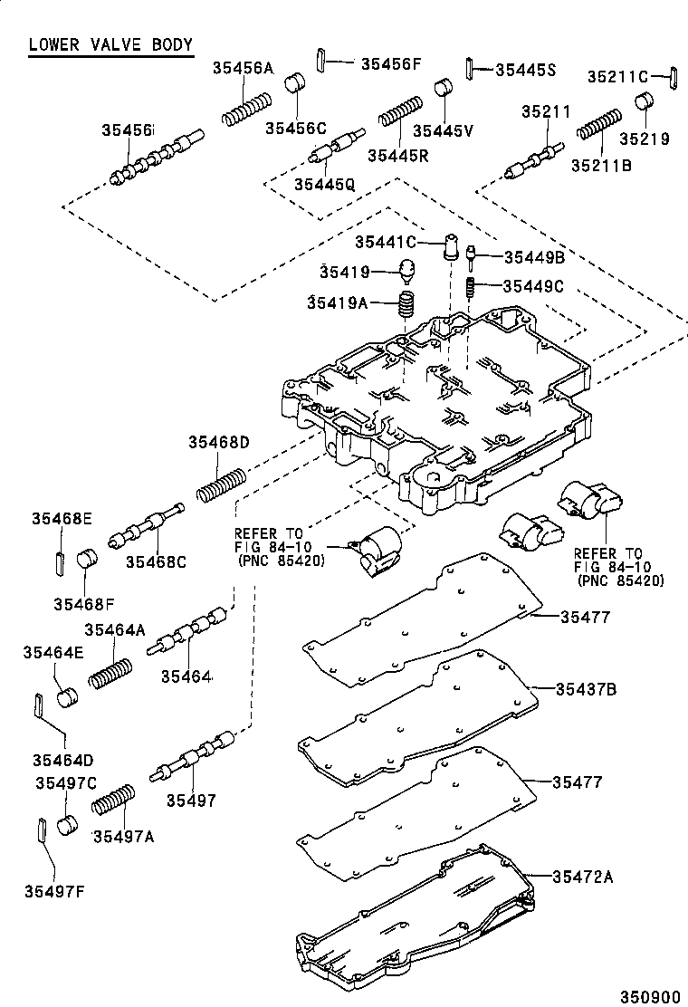 35410-21030 BODY ASSY, TRANSMISSION VALVE product image