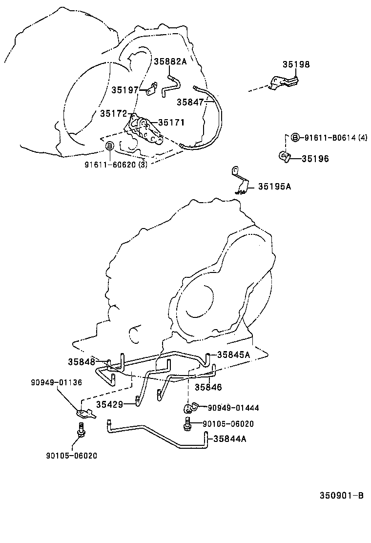 35410-21030 BODY ASSY, TRANSMISSION VALVE product image