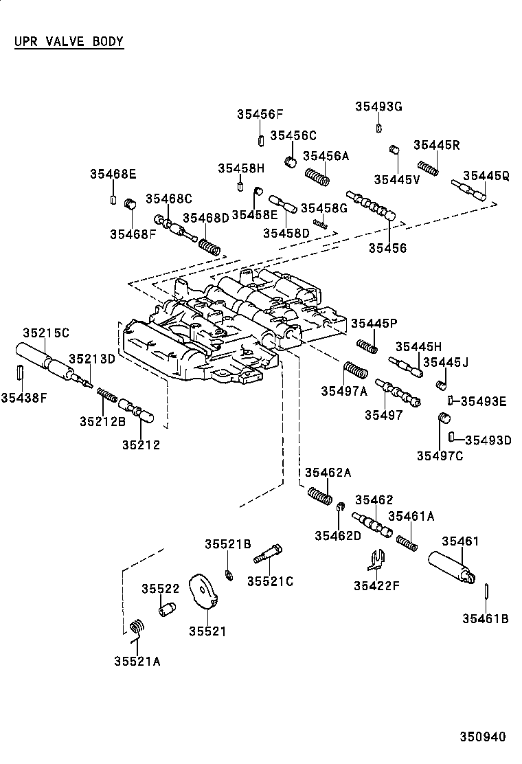 35410-35331 BODY ASSY, TRANSMISSION VALVE product image