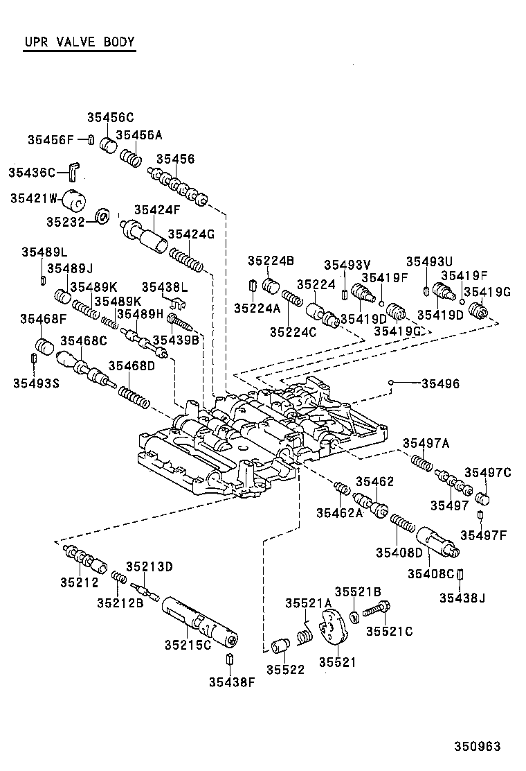 35406-24020 PLATE SUB-ASSY, VALVE BODY product image