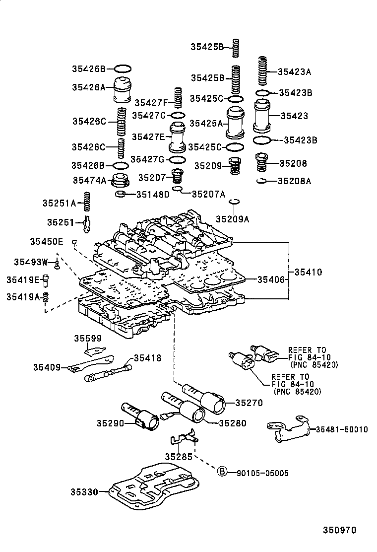 90501-24014 SPRING, COMPRESSION (FOR B-2 ACCUMULATOR PISTON) product image