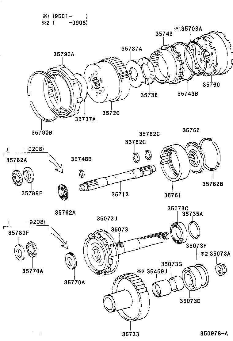 35720-36020 GEAR ASSY, FRONT PLANETARY product image