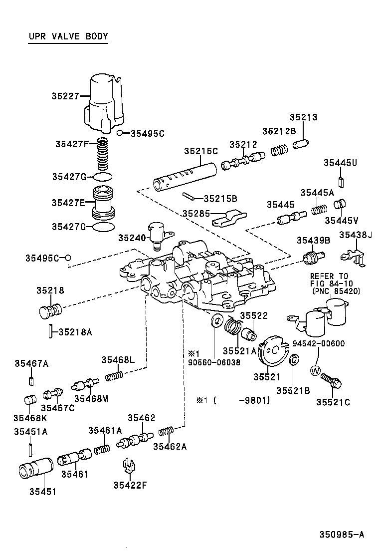 35410-33033 BODY ASSY, TRANSMISSION VALVE product image