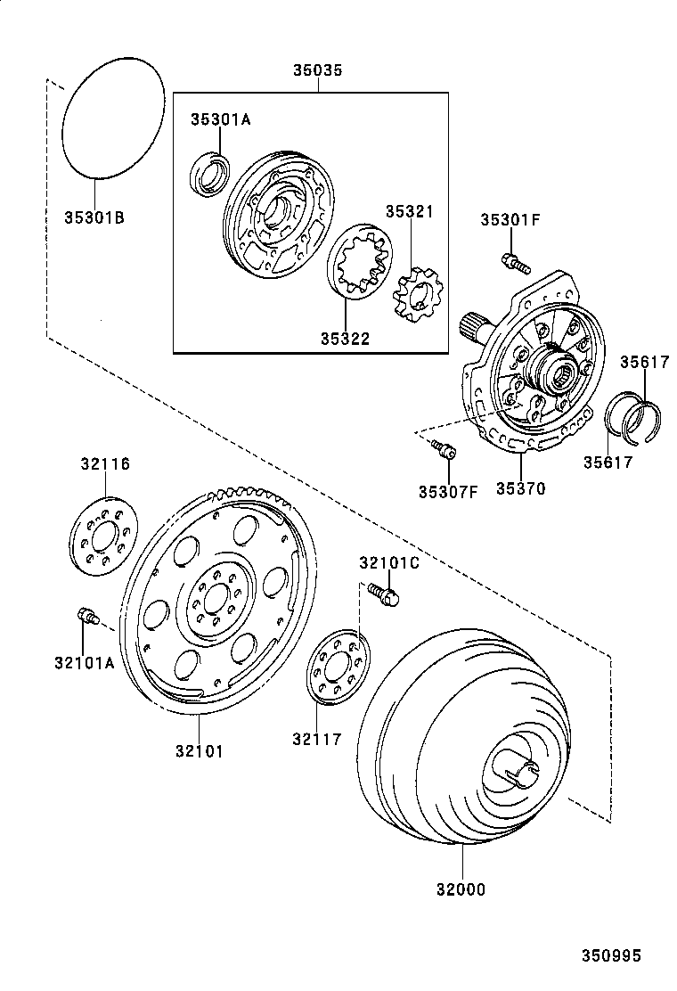 32000-33060 CONVERTER ASSY, TORQUE product image