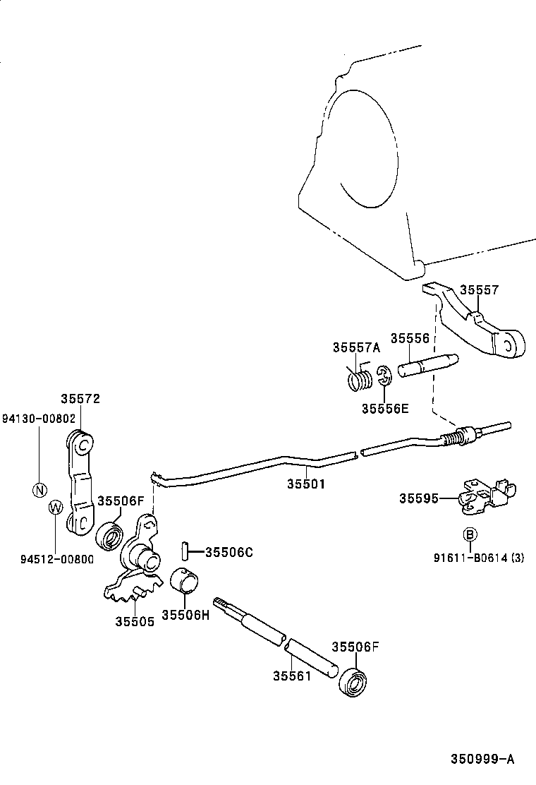 35520-26040 CABLE ASSY, THROTTLE product image