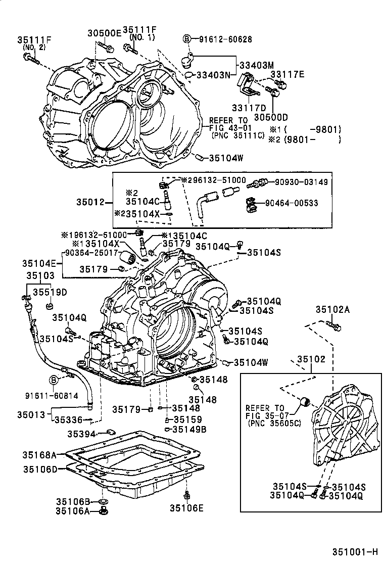 35106-21010 PAN SUB-ASSY, AUTOMATIC TRANSAXLE OIL product image