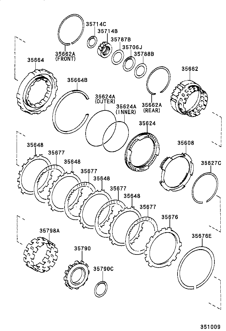 35664-21010 CYLINDER, 2ND BRAKE product image