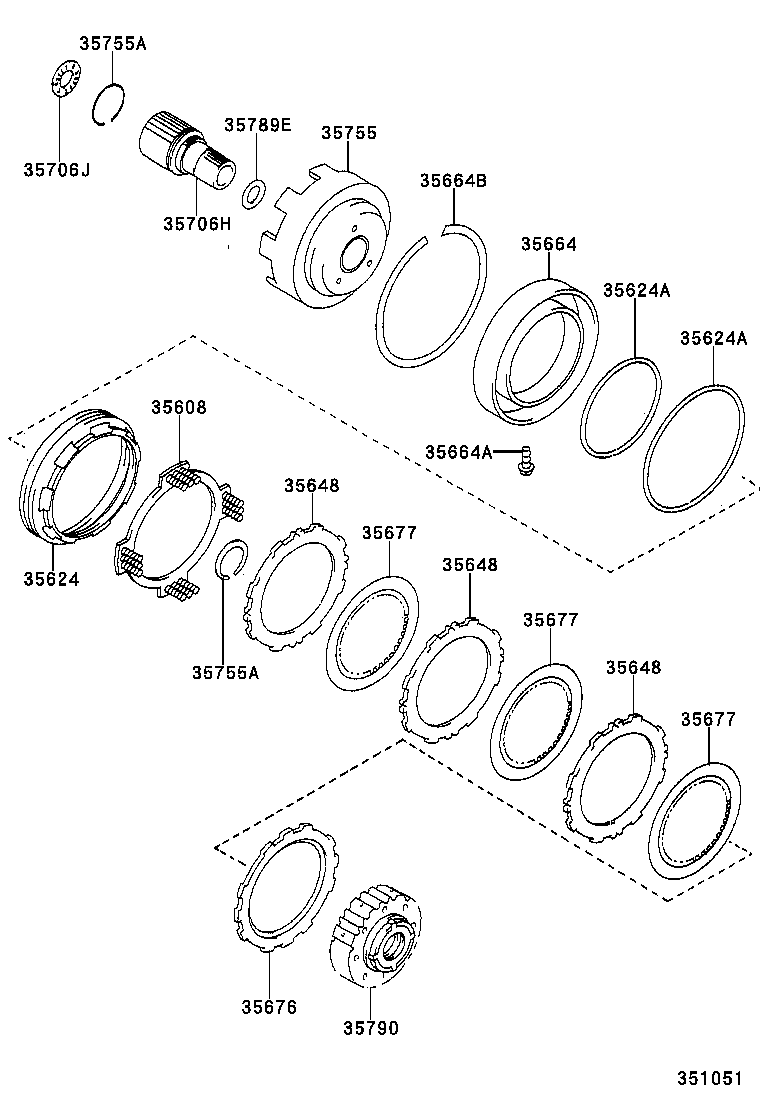 35755-20020 DRUM, SUN GEAR INPUT product image