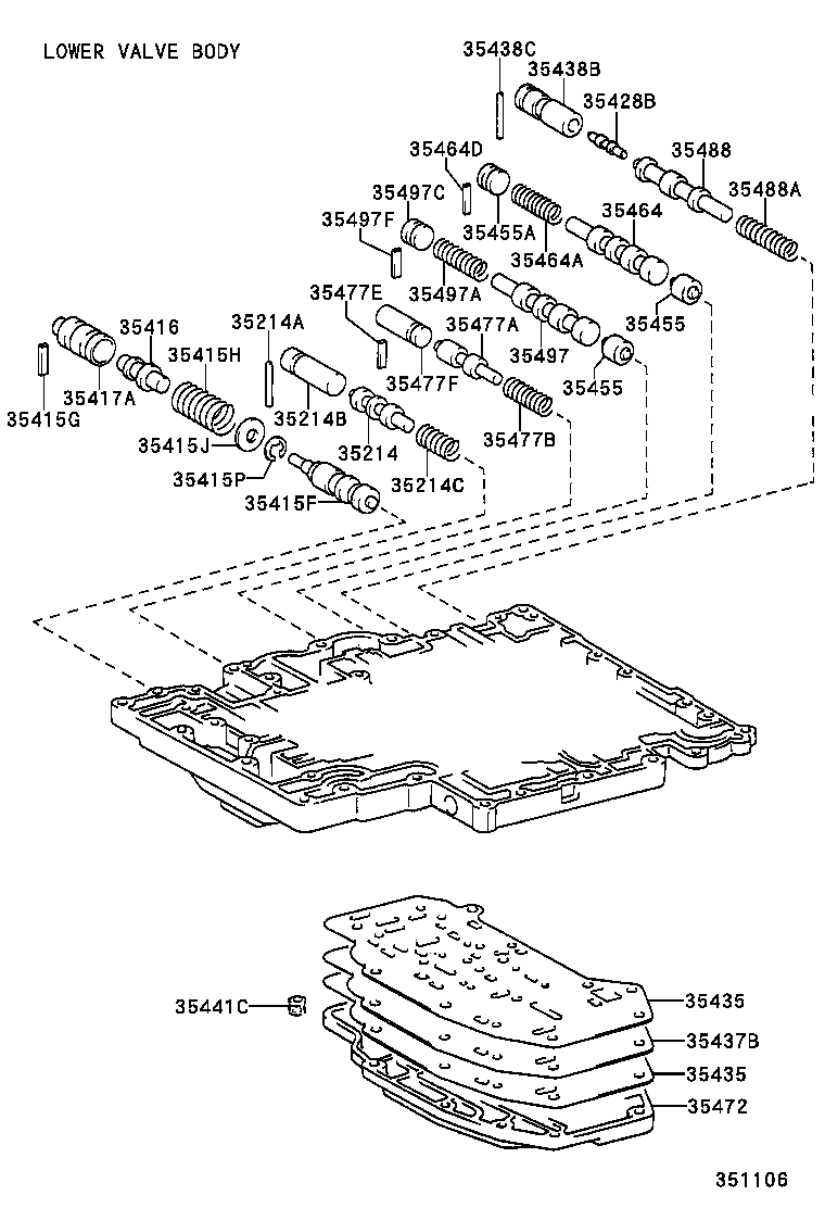 35402-60040 PISTON, ACCUMULATOR, NO.2 product image
