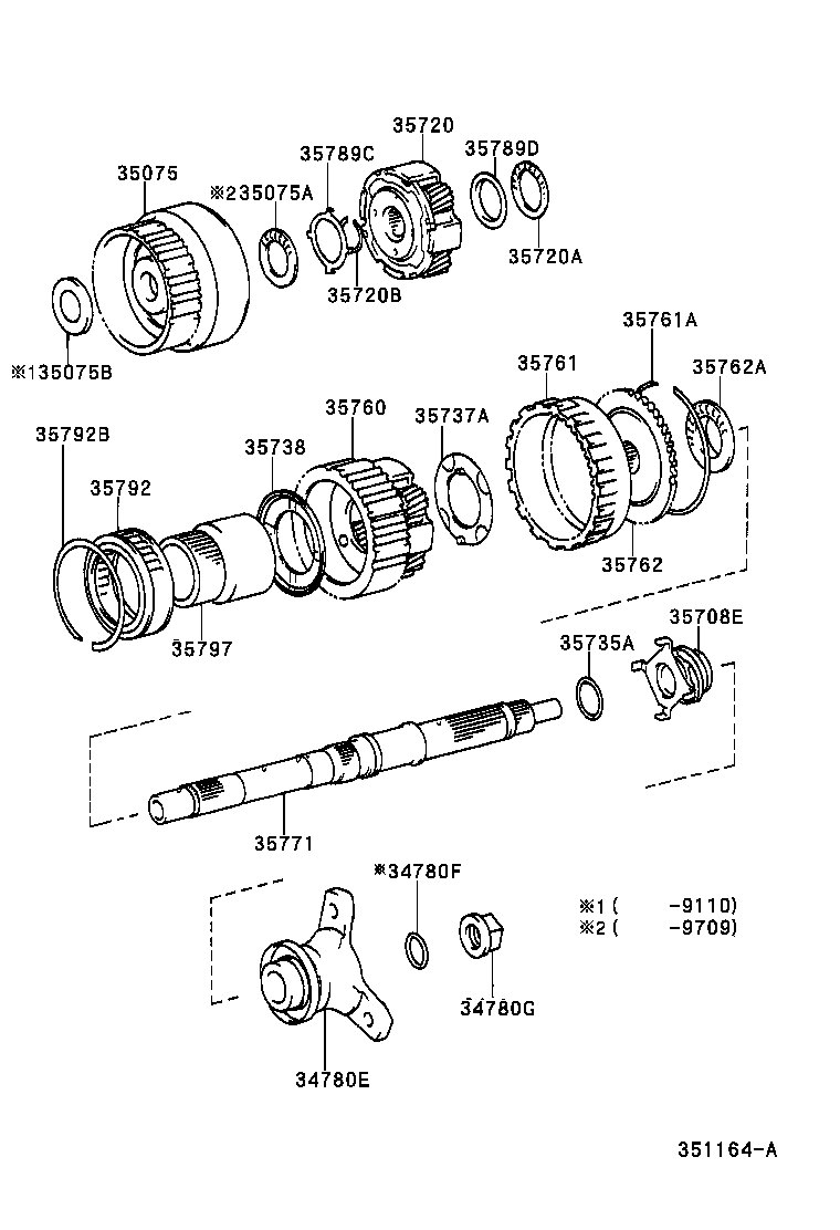 35771-30060 SHAFT, OUTPUT product image