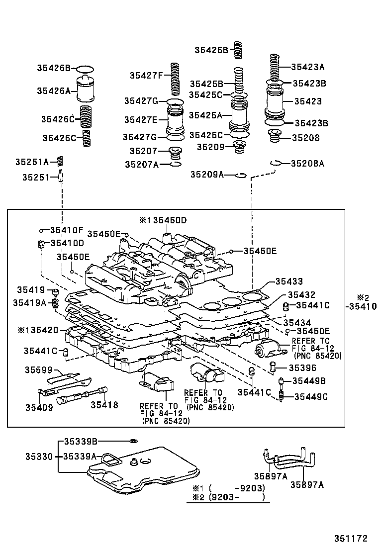 35406-24020 PLATE SUB-ASSY, VALVE BODY product image