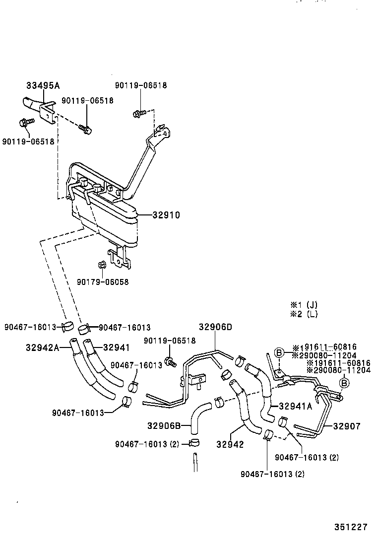 32922-06060 TUBE, OIL COOLER OUTLET, NO.1 product image