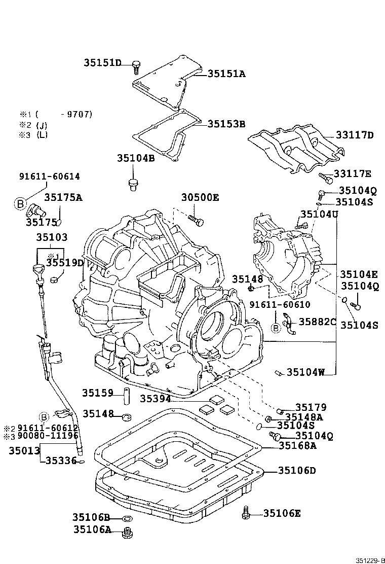 Toyota 90080-11424 BOLT(FOR TRANSAXLE & ENGINE SETTING)