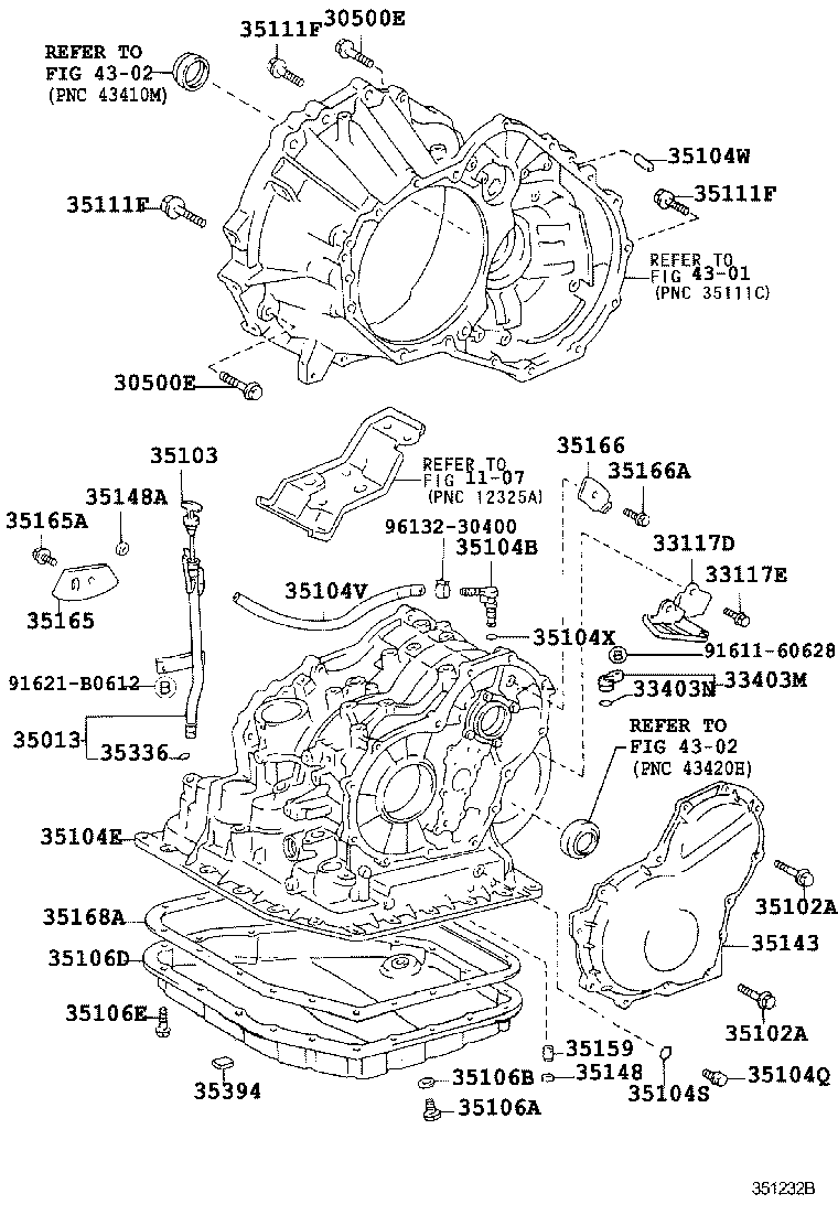 35013-44010 TUBE SUB-ASSY, TRANSMISSION OIL FILLER product image