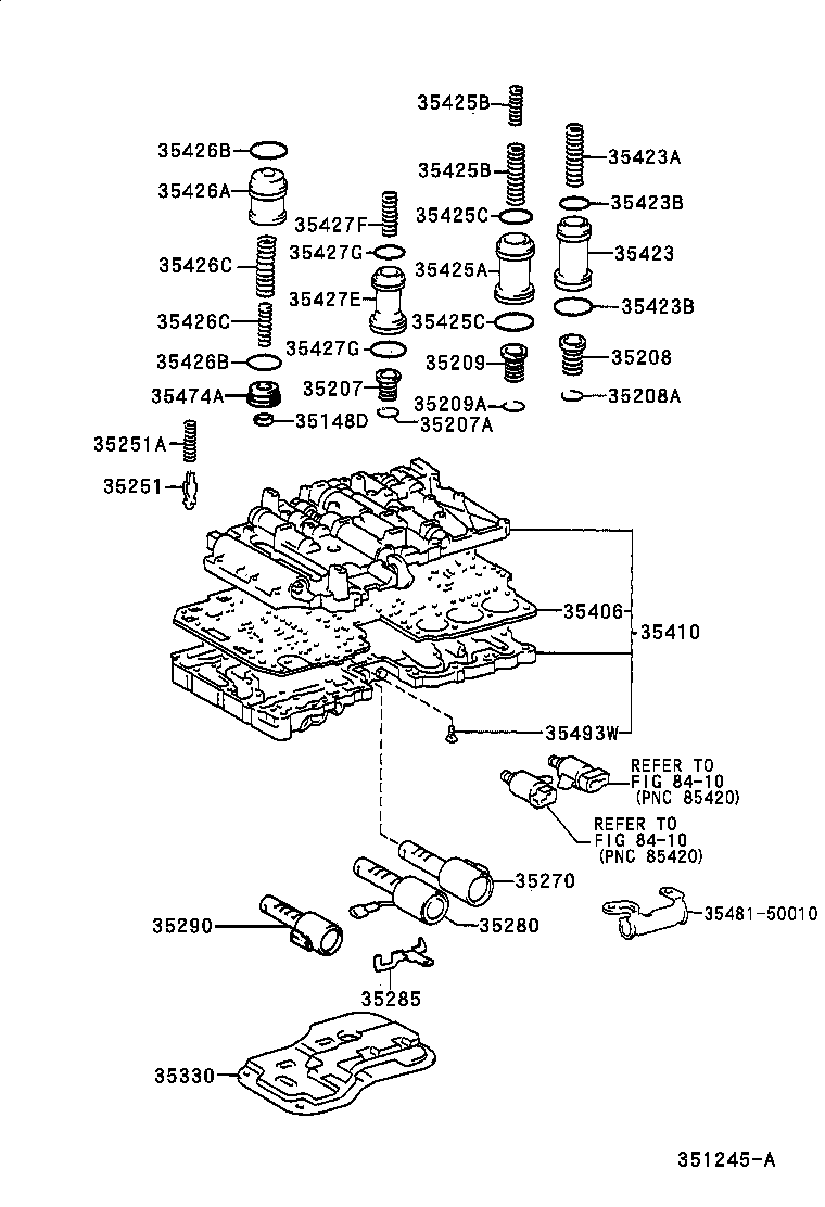 35410-24180 BODY ASSY, TRANSMISSION VALVE product image