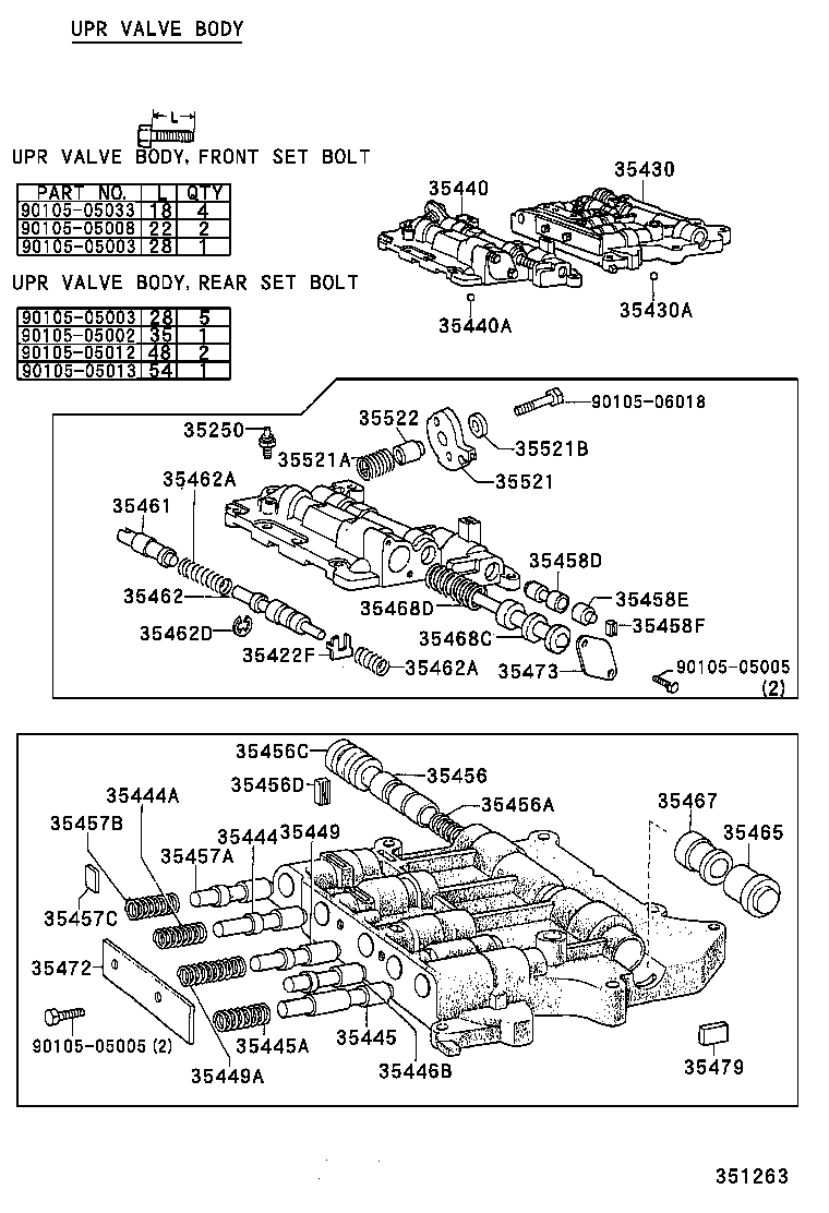 35432-35240 PLATE, VALVE BODY, NO.1 product image