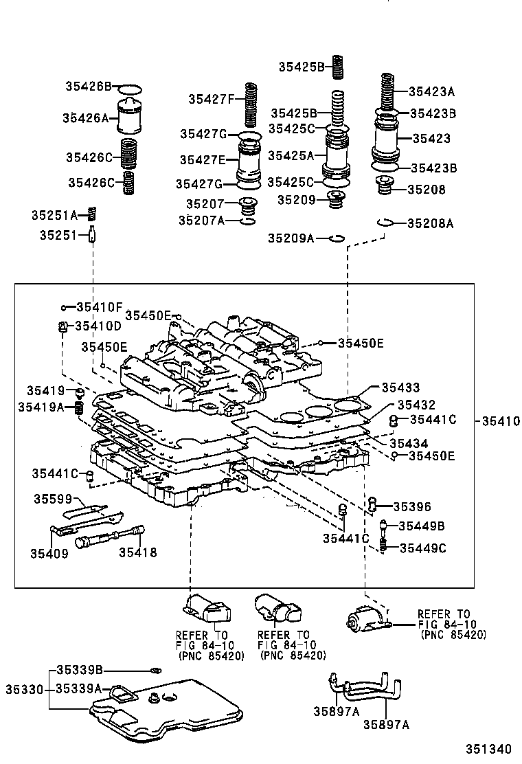 35280-30030 SOLENOID ASSY, LOCK UP CONTROL product image