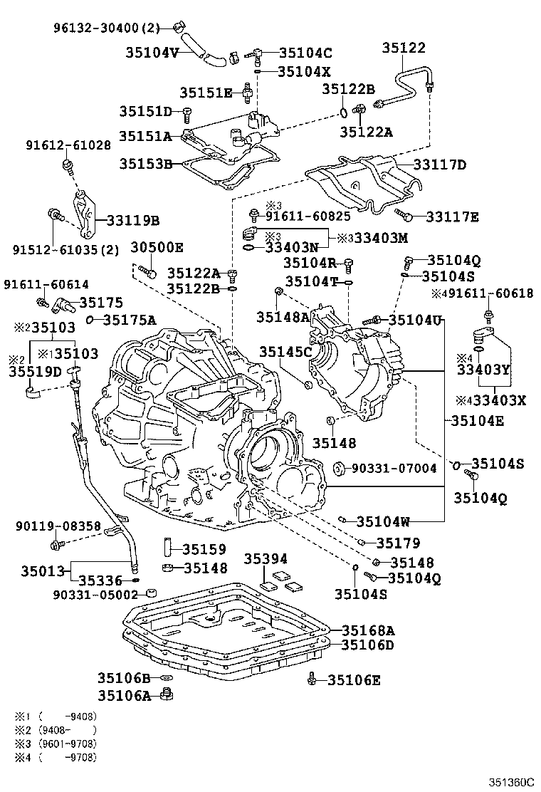 35013-21021 TUBE SUB-ASSY, TRANSMISSION OIL FILLER product image