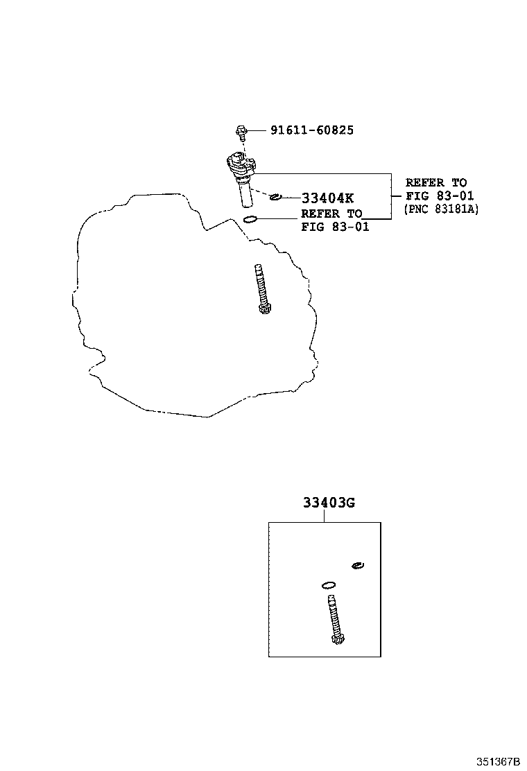 33403-29425 GEAR SUB-ASSY, SPEEDOMETER DRIVEN (ATM) product image