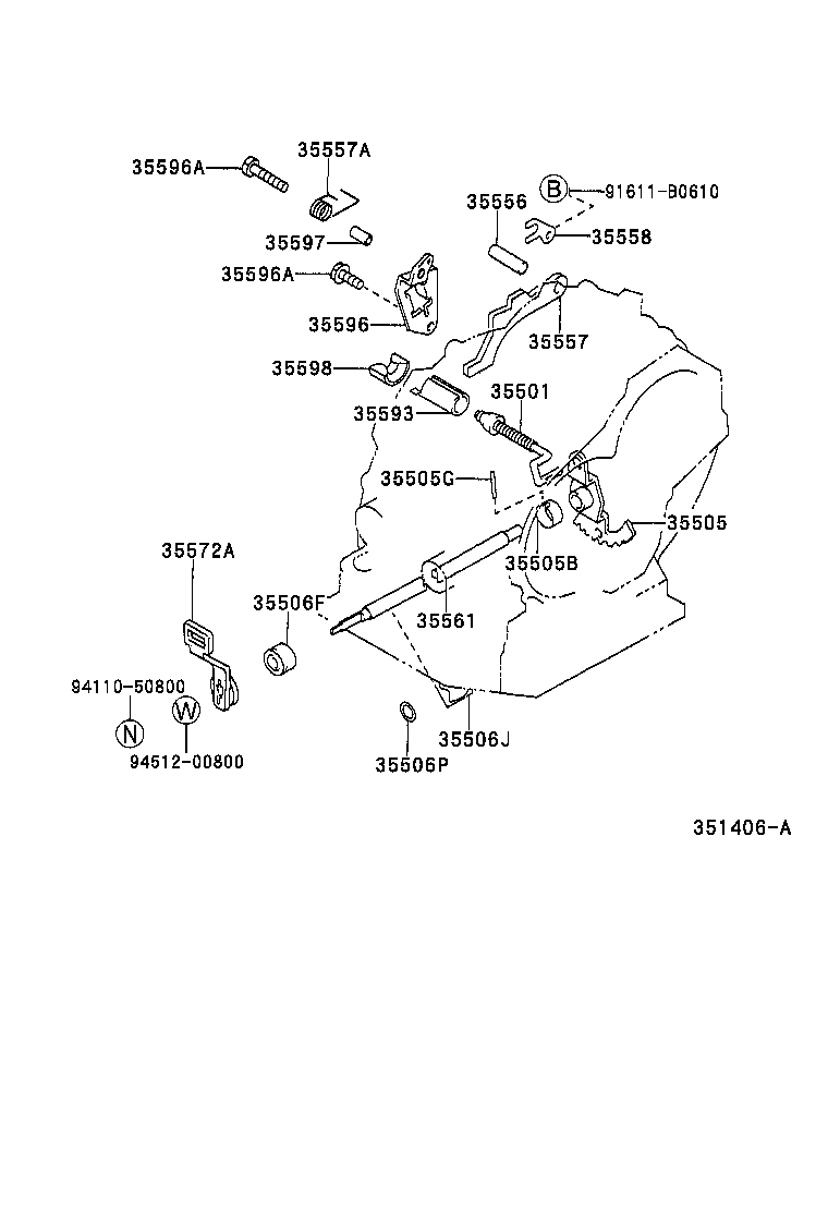 35520-44080 CABLE ASSY, THROTTLE product image