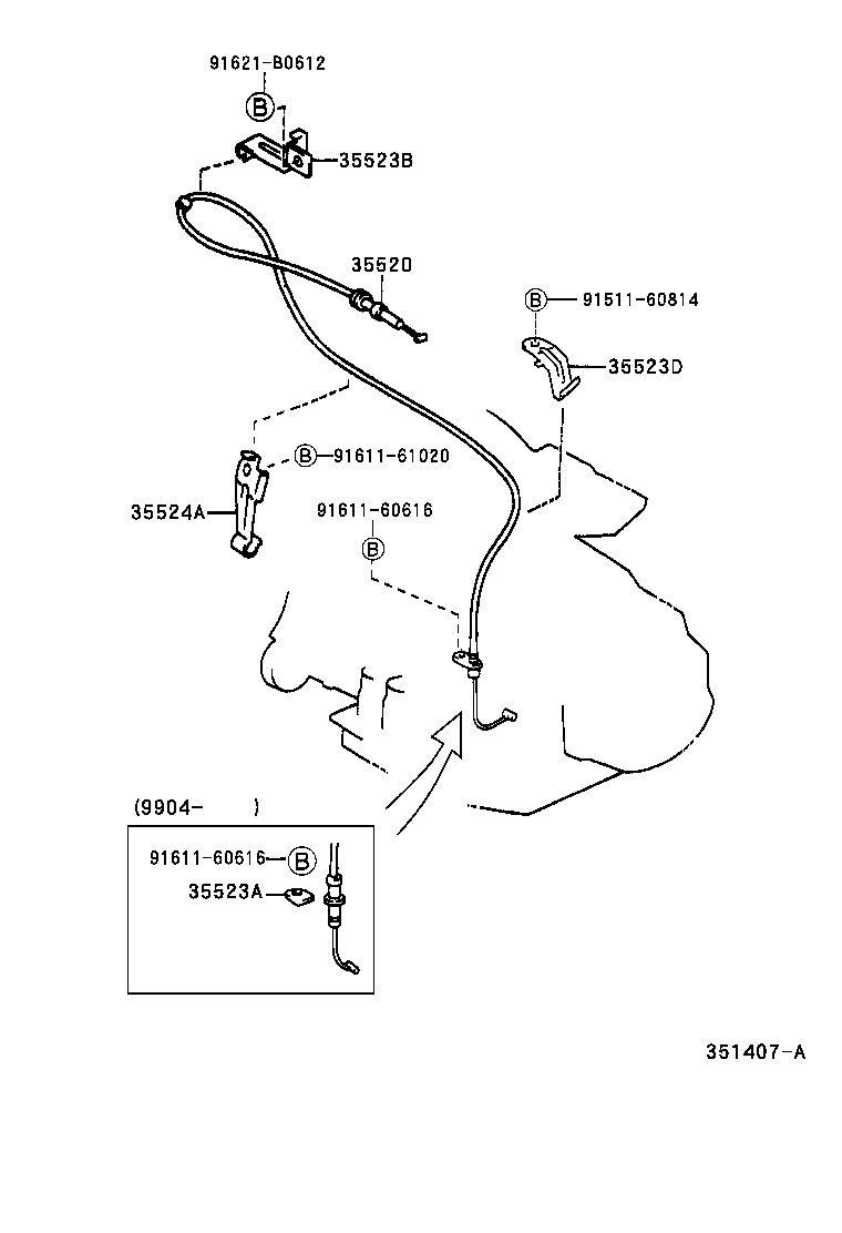 35520-44080 CABLE ASSY, THROTTLE product image