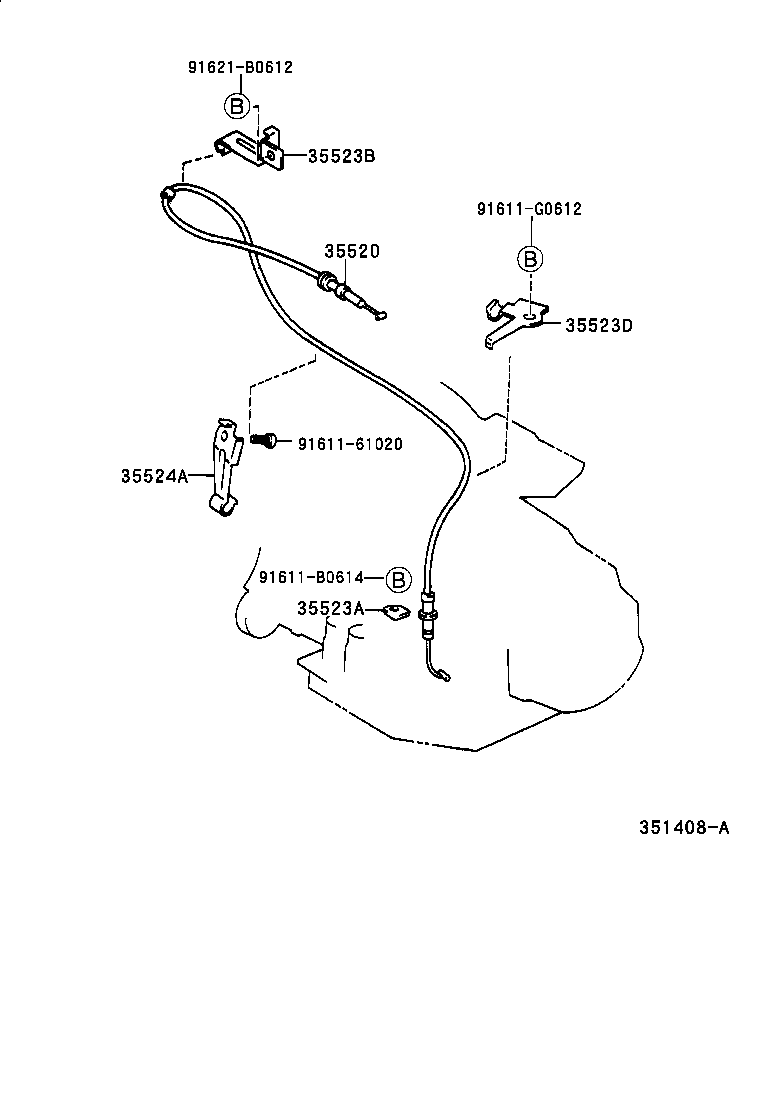 35520-44080 CABLE ASSY, THROTTLE product image