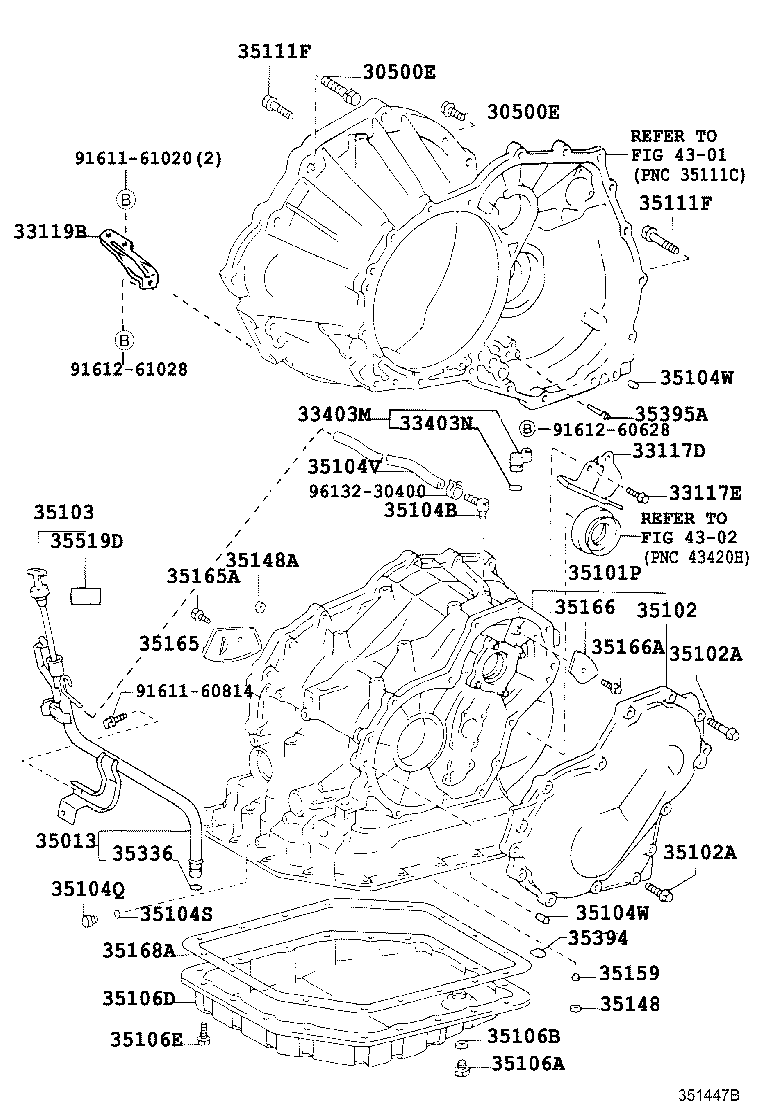 35103-20340 GAGE SUB-ASSY, TRANSMISSION OIL LEVEL product image
